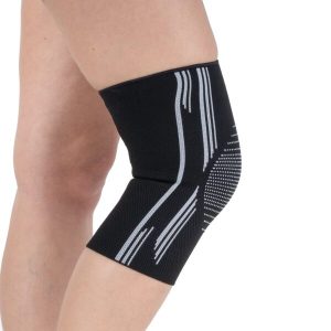 Support De Genou élastique Tissé Sportif
